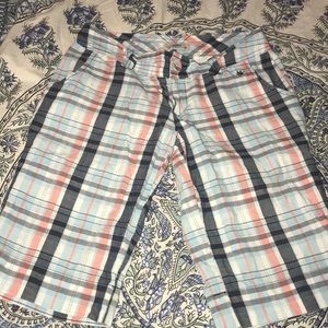women’s striped shorts